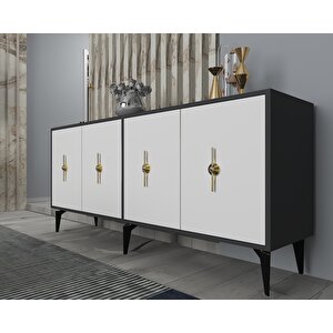 Figora 180 Cm Konsol (kx180) Antrasit-beyaz Antrasit Beyaz
