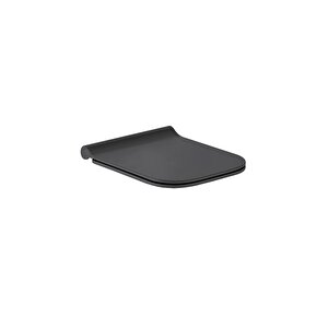 Saturn Rimout Mat Antrasit Asma Klozet A141301k,seramiksan Saturn Rimout Mat Antrasit Kapak A090013