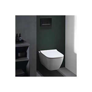 Smyle Square Rimfree Asma Klozet,geberit Yavaş Kapak 501.668.00.1