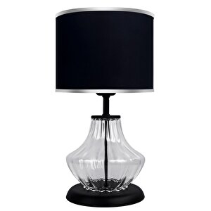 Prestige Transparent Black Cam Abajur