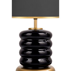 Mirror Gloss Black Cam Abajur