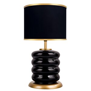 Mirror Gloss Black Cam Abajur