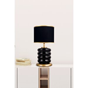 Mirror Gloss Black Cam Abajur