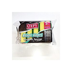 Black Düz Bulaşik Süngeri̇  5 Li̇