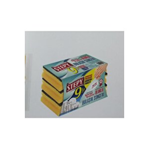 Bulaşik Süngeri̇ Oluklu 9 Lu Box (premi̇um)
