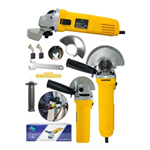 Avuç İçi Taşlama Yandan Tetikli 115 Mm-sari