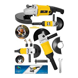 Büyük Boy 180mm Taşlama Makinesi Metal Kesme Spiral Jet Taşı 180mm Taş-sari
