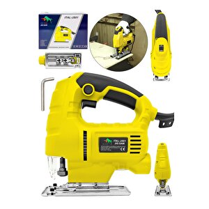 Metal Şanzuman 6 Kademe Devirli Bakır Sargili Dekupaj Testere Makinesi-sari