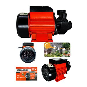İtaly Style 100% Bakır Sargı Qb 60 0.75 Hp 0.5kwsu Motoru Su Pompası Dinamo