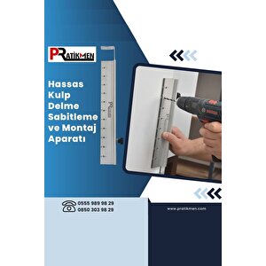 Hassas Kulp Delme Sabitleme Ve Montaj Aparatı 224 Mm