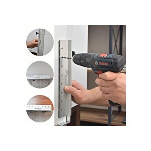 Hassas Kulp Delme Sabitleme Ve Montaj Aparatı 224 Mm