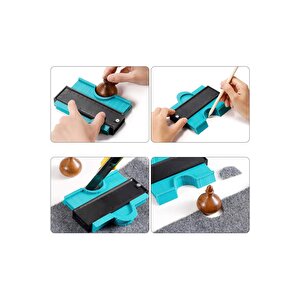 Kenar Şekillendirme, Kopyalama, Kalıp Çıkarma, Ölçü Alma Ve Kontur Aparatı (12 Cm)