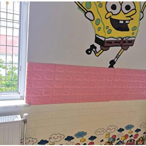 70x77cm 1 Adet Tren Bulut Bebek Odası Kreş Kendinden Yapışkanlı 3d Dekoratif Duvar Paneli Kağıdınw30