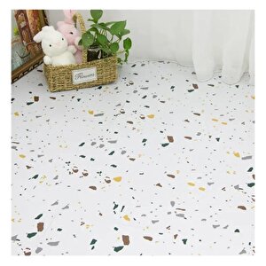 1m2 3 Adet 60x60cm Floor Benekli Yapışkanlı Zemin Ve Duvar Kaplama Paneli Arkası Kauçuklu Pvc Wc 609