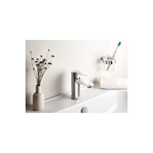 Vitra Fold S A42532 Lavabo Bataryası, Krom