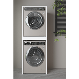 Banyo Dolabı Çamaşır Ve Kurutma Makinesi Dolabı Çekmeceli
