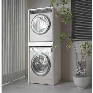 Banyo Dolabı Çamaşır Ve Kurutma Makinesi Dolabı Çekmeceli