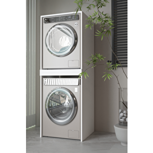 Banyo Dolabı Çamaşır Ve Kurutma Makinesi Dolabı Çekmeceli