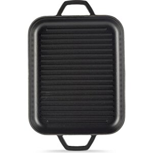 2632 26x32 Cm Döküm Dikdörtgen Grill Tava Ve Fırın Kabı
