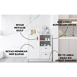 Kahve Köşesi̇ çok Amaçlı Dolap