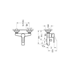 A42535 Fold S Banyo Bataryası