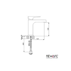 Aqua Altın Lavabo Bataryası 941528