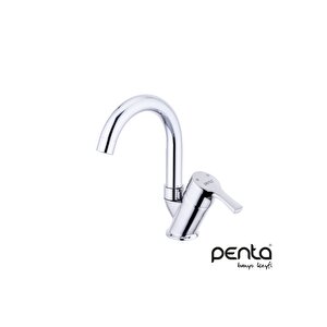 Lıly Yüksek Lavabo Bataryası Kuğu Borulu P6803