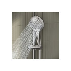 Aquaheat Joy 200 A47200 Termostatik Duş Sistemi, Krom