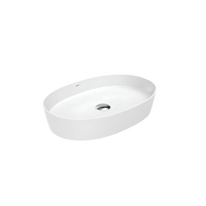 Lp170 Loop 70 Oval Deliksiz Lavabo, 70x40 Cm