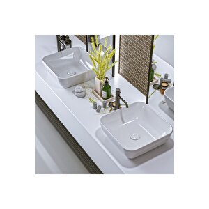 Prt 0708 Porto Çanak Lavabo Deliskiz 40x40 Cm