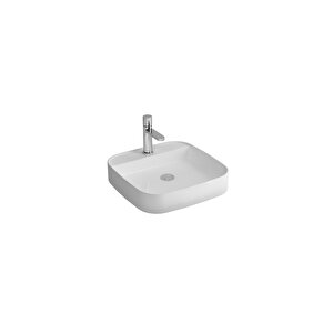 Tezgah Üstü Lavabo  Batarya Delikli 515050bt (lft)