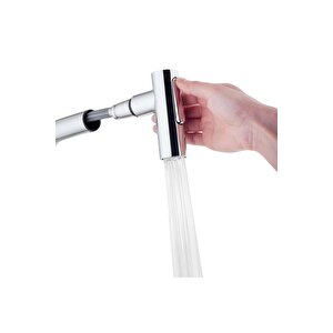 Maestro A42146 Pull-out Eviye Mutfak Bataryası, Krom