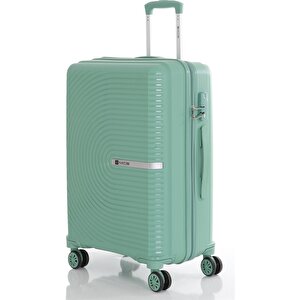 Polipropilen Valiz V374 65 Cm Su Yeşili