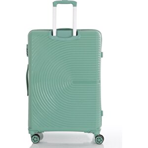Polipropilen Valiz V374 75 Cm Su Yeşili