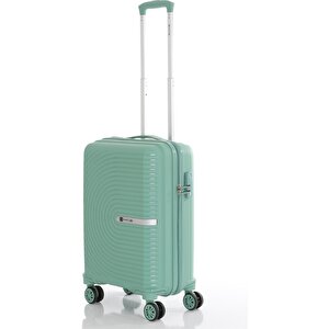 Polipropilen Valiz V374 55 Cm Su Yeşili
