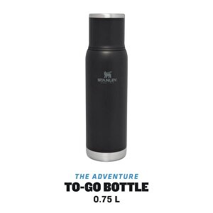 The Adventure To-go Bottle .75l / 25oz Black