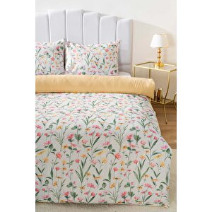 Botanical Tek Kişilik Nevresim Takımı Pamuklu