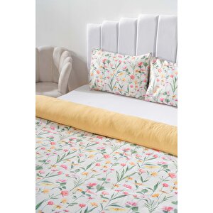 Botanical Tek Kişilik Nevresim Takımı Pamuklu