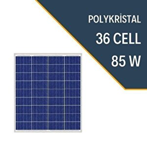 85w Polykristal Güneş Paneli Sp85p