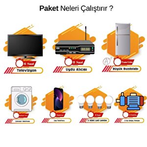 Teknovayon Arge Güneş Enerjisi Bağ Evi Solar Paketi 5kva Akıllı İnverter 410w Güneş Paneli 100ah Jel Akü