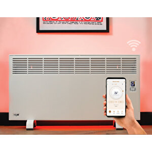 İvi̇go Epk4590e20w Dijital Profesyonel Konvektör 2000 Watt Beyaz Wi̇fi̇
