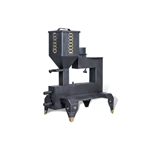 Etinova Pelet Soba M001 Mini Pelet Sobası (desenli Model)