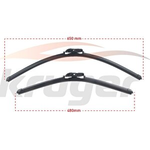 Arac Bazlı Sılecek Setı 650-480mm Bmw Serısı 5 (g30) / Bmw Serısı 7 (g11- G12) / Cıtroen C5 (x3) / Ford Focus C-max / Jaguar F-pace / Nıssan Nv300 / R