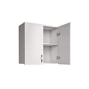 Çamaşır Makinesi Üst Dolabı Komple Mdf 70*60cm