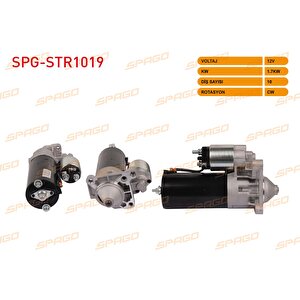 Mars Motoru 12v/1.7kw 10 Dis Cw (str5200) Renault Megane I 1.9 D 1996-2003/ Kangoo 1.9 D 1997-2003