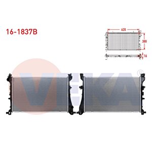 Su Radyatoru Brazing Fiat Egea 1.3 Mjt M-t Ac+/- 2015-