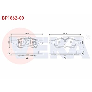 Fren Balata Arka Mini (r50,r53) Cooper 1.6 16.10mm 2001-2006