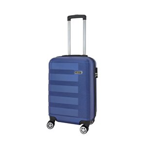 3'lü Valiz Seti Abs Valiz 4x2 Teker Mavi 1451