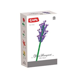 Ctoys Flower Arrangement Mini Blok Lavander