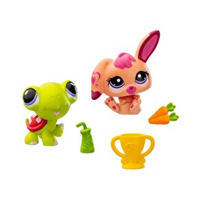 Littlest Pet Shop Minişler 2li Paket S2 Kaplumbağa Ve Tavşan 00587